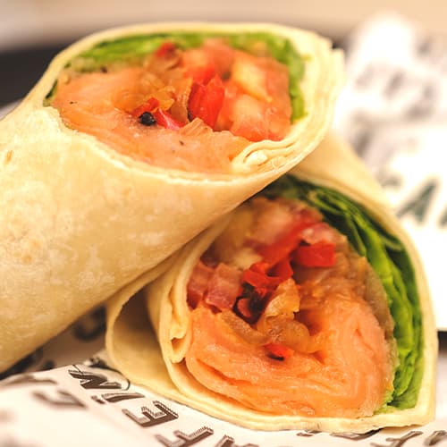 Wrap salmón