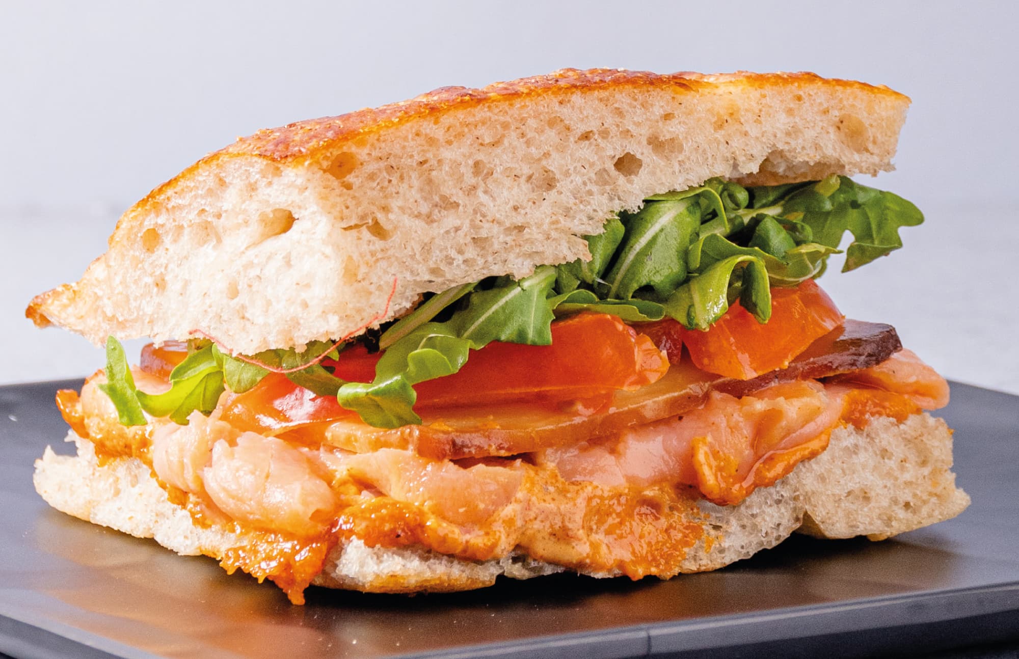 SANDWICH SMOKED SALMON CRUNCH