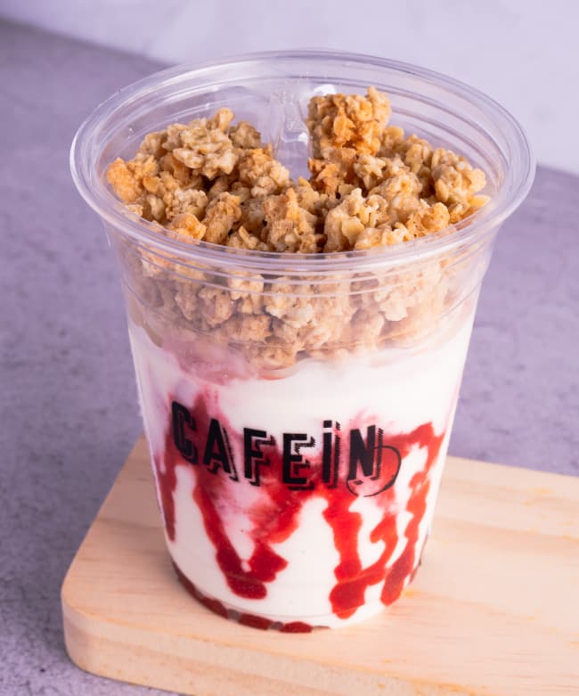 Parfait Fresa Cafein