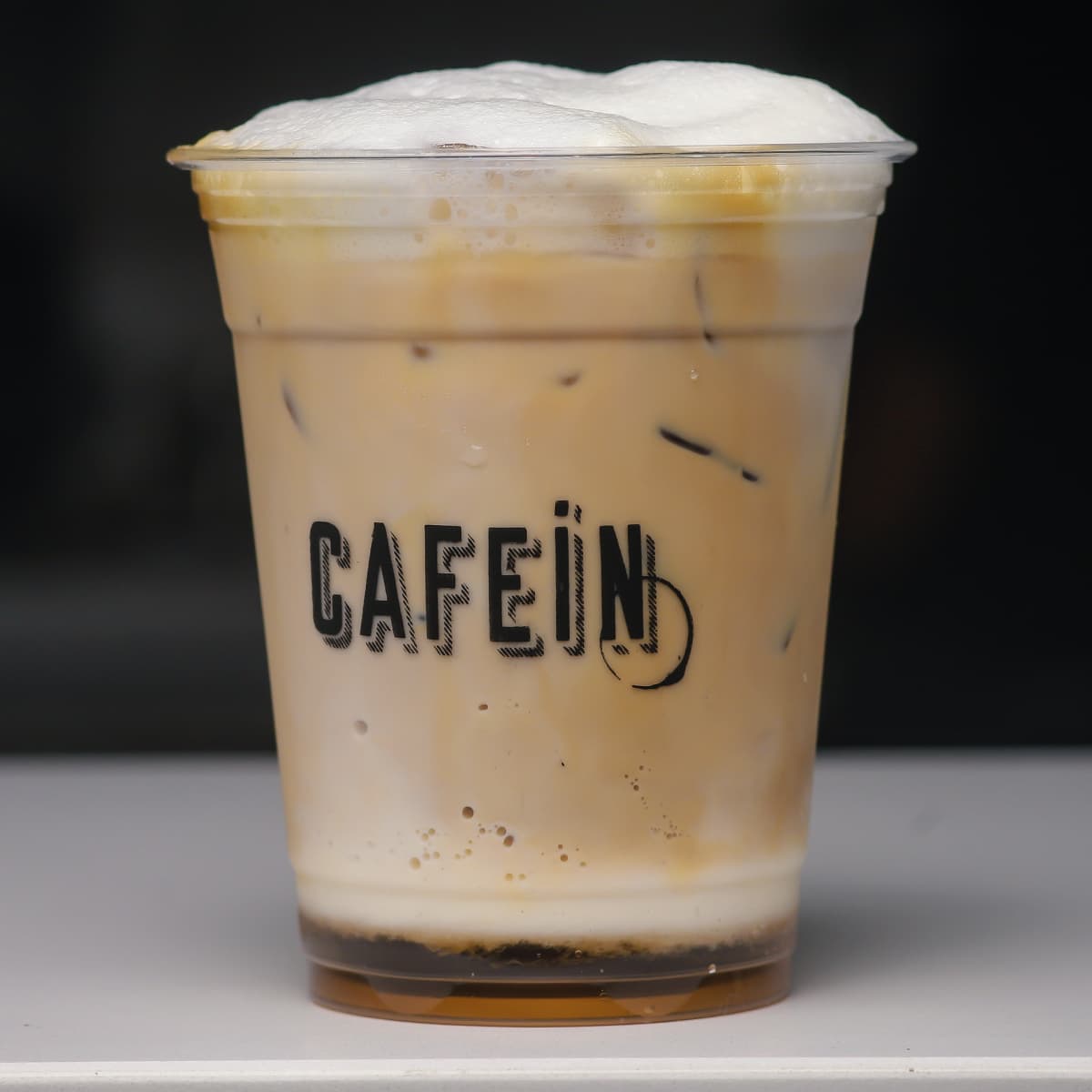 Iced caramel macchiatto sugar free