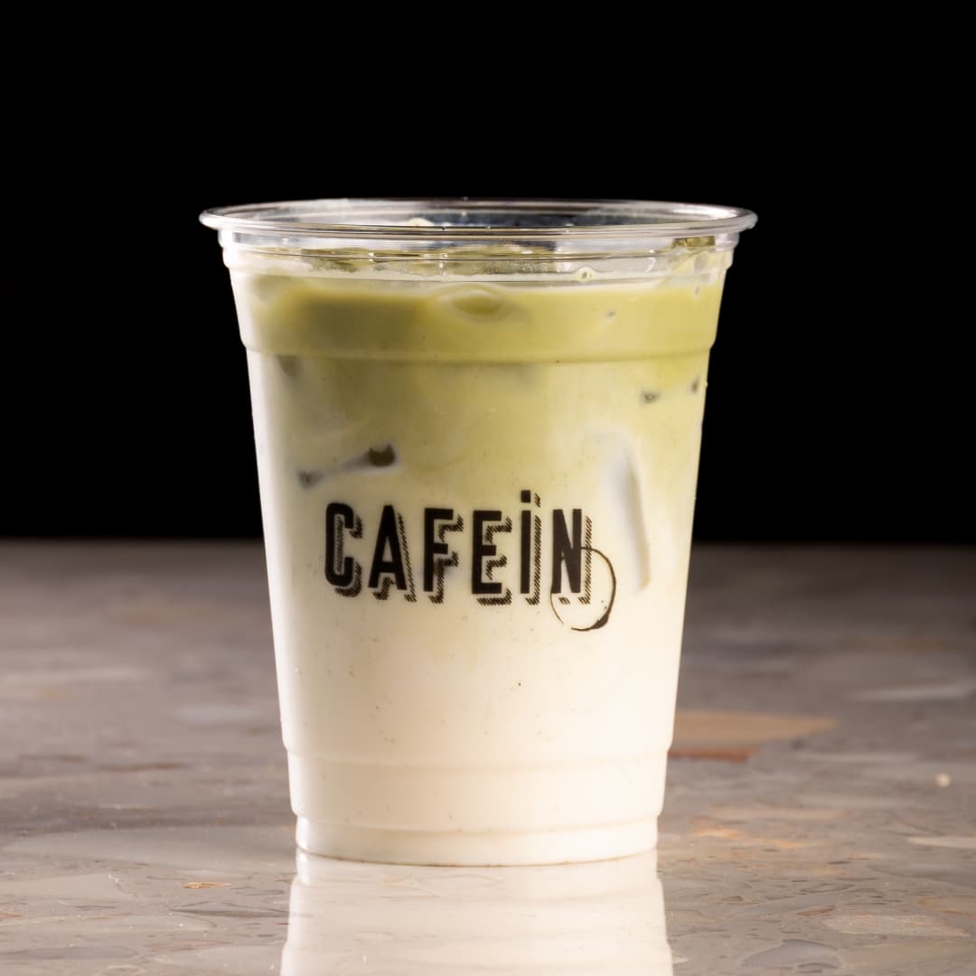 Iced matcha tea